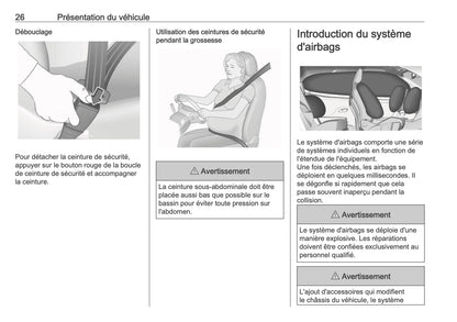 2025 Opel Mokka Owner's Manual | French