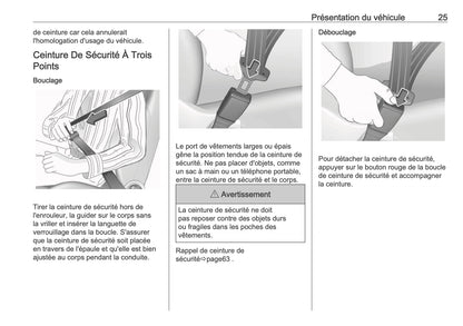 2025-2026 Opel Mokka Owner's Manual | French