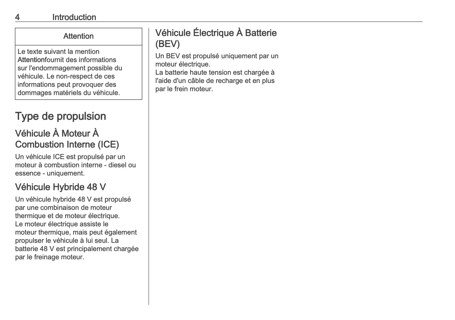 2025-2026 Opel Mokka Owner's Manual | French