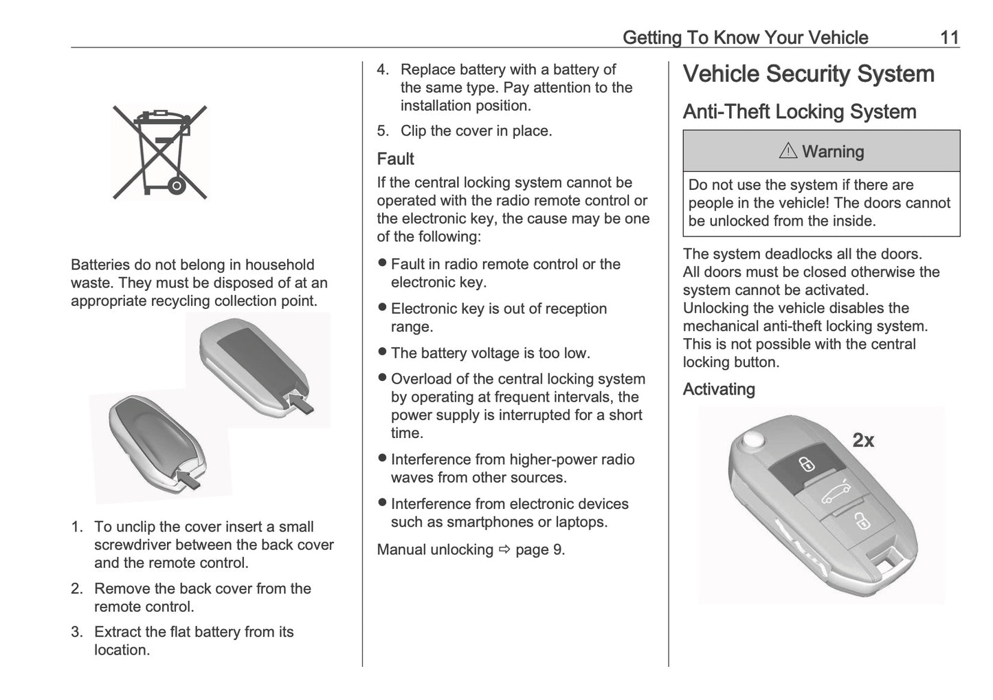 2025 Opel Mokka Owner's Manual | English