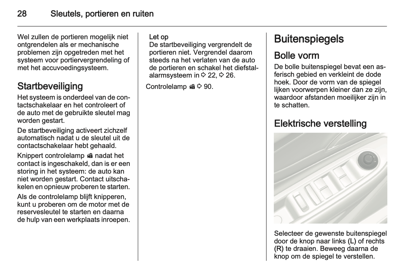 2013-2014 Opel Mokka Owner's Manual | Dutch