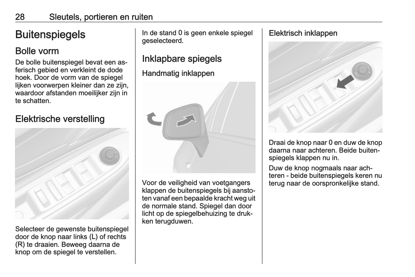 2015-2016 Opel Mokka Owner's Manual | Dutch