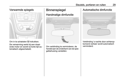 2015-2016 Opel Mokka Owner's Manual | Dutch