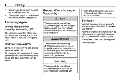 2023 Opel Mokka Owner's Manual | Dutch