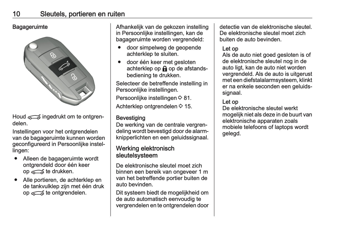 2023-2024 Opel Mokka Owner's Manual | Dutch