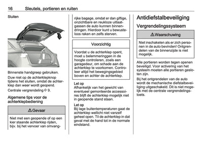 2023-2024 Opel Mokka Owner's Manual | Dutch