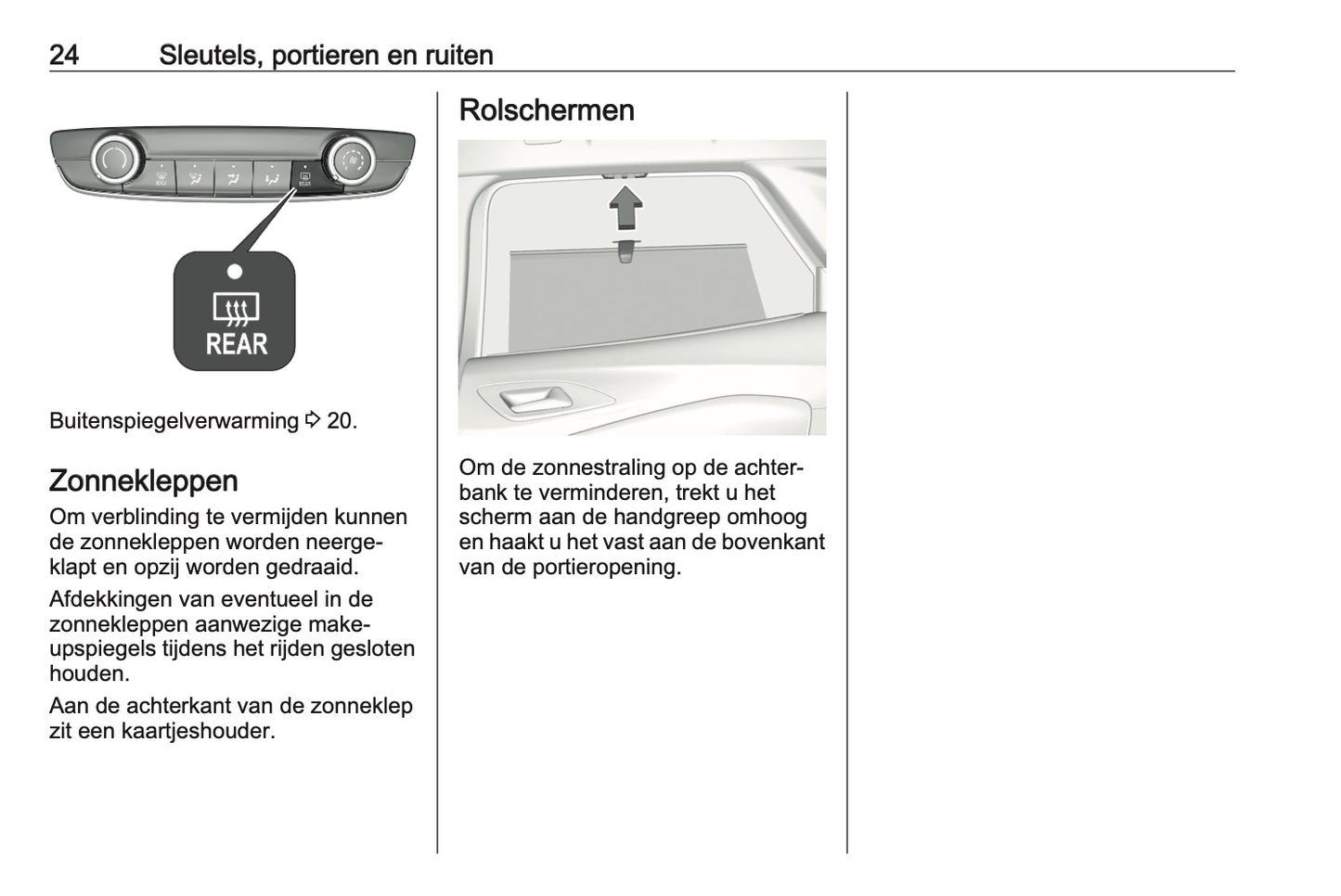 2023-2024 Opel Mokka Owner's Manual | Dutch