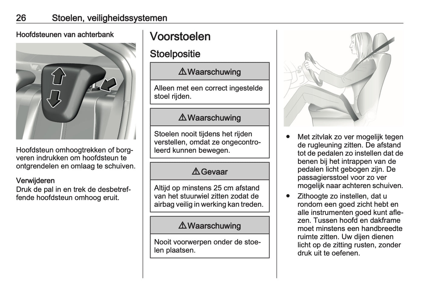 2023-2024 Opel Mokka Owner's Manual | Dutch