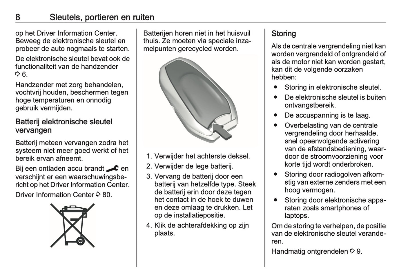 2023-2024 Opel Mokka Owner's Manual | Dutch