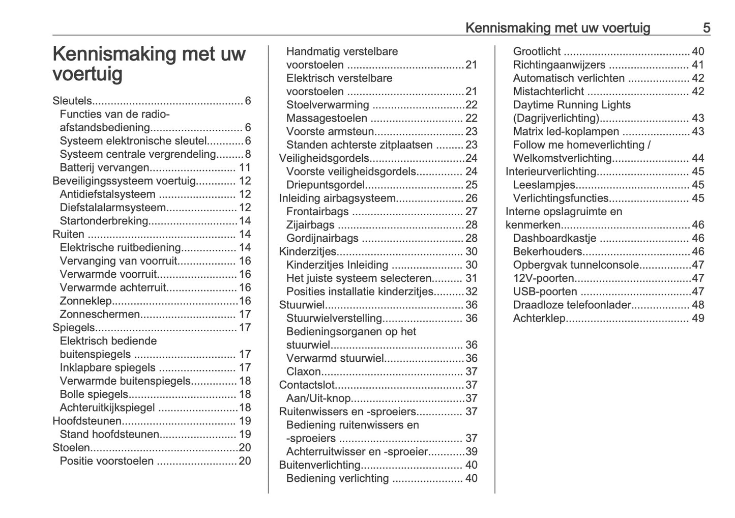 2025 Opel Mokka Gebruikershandleiding | Nederlands