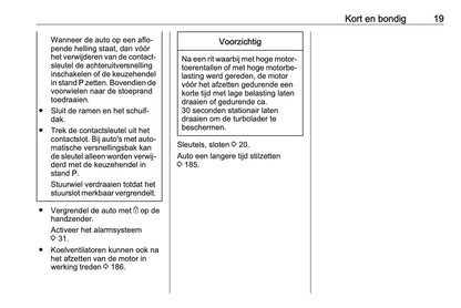 2019-2020 Opel Mokka X Gebruikershandleiding | Nederlands