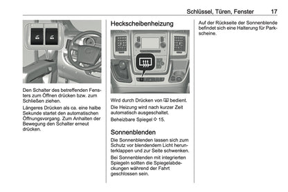 2023-2024 Opel Movano Owner's Manual | German