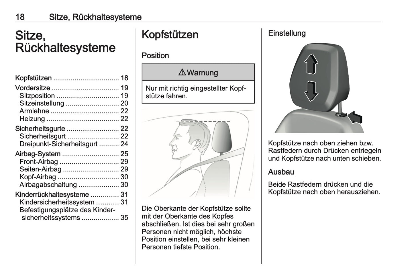 2023-2024 Opel Movano Owner's Manual | German