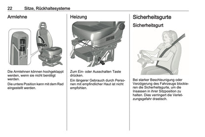 2023-2024 Opel Movano Owner's Manual | German