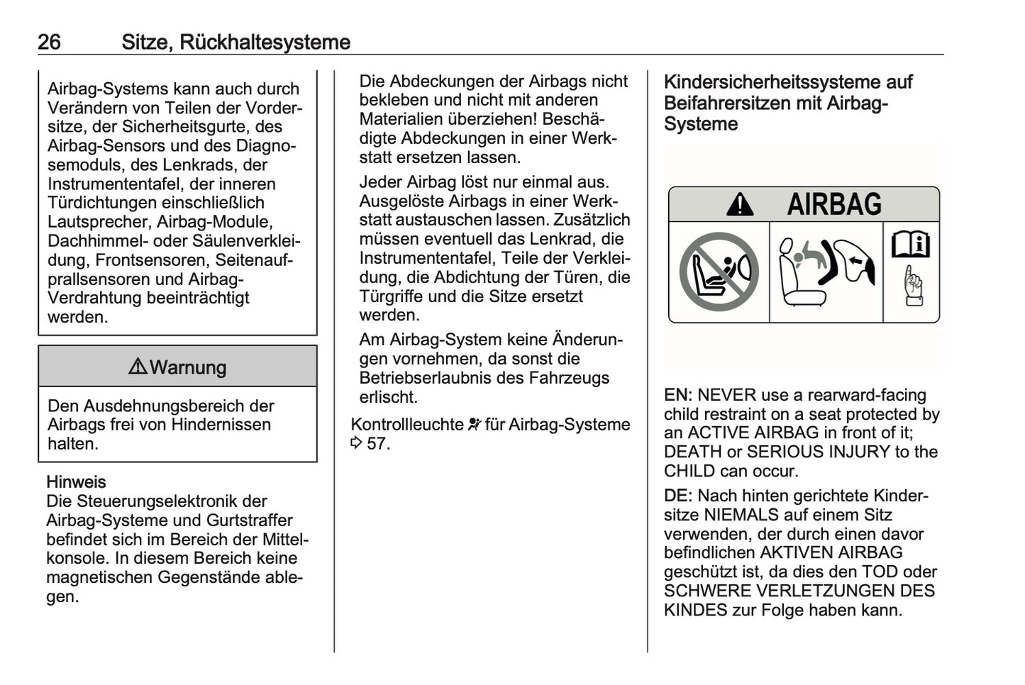 2023-2024 Opel Movano Owner's Manual | German