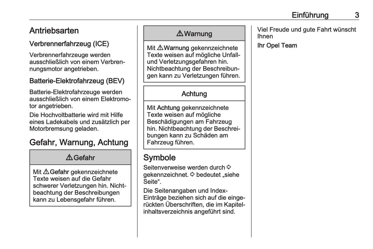 2023-2024 Opel Movano Owner's Manual | German