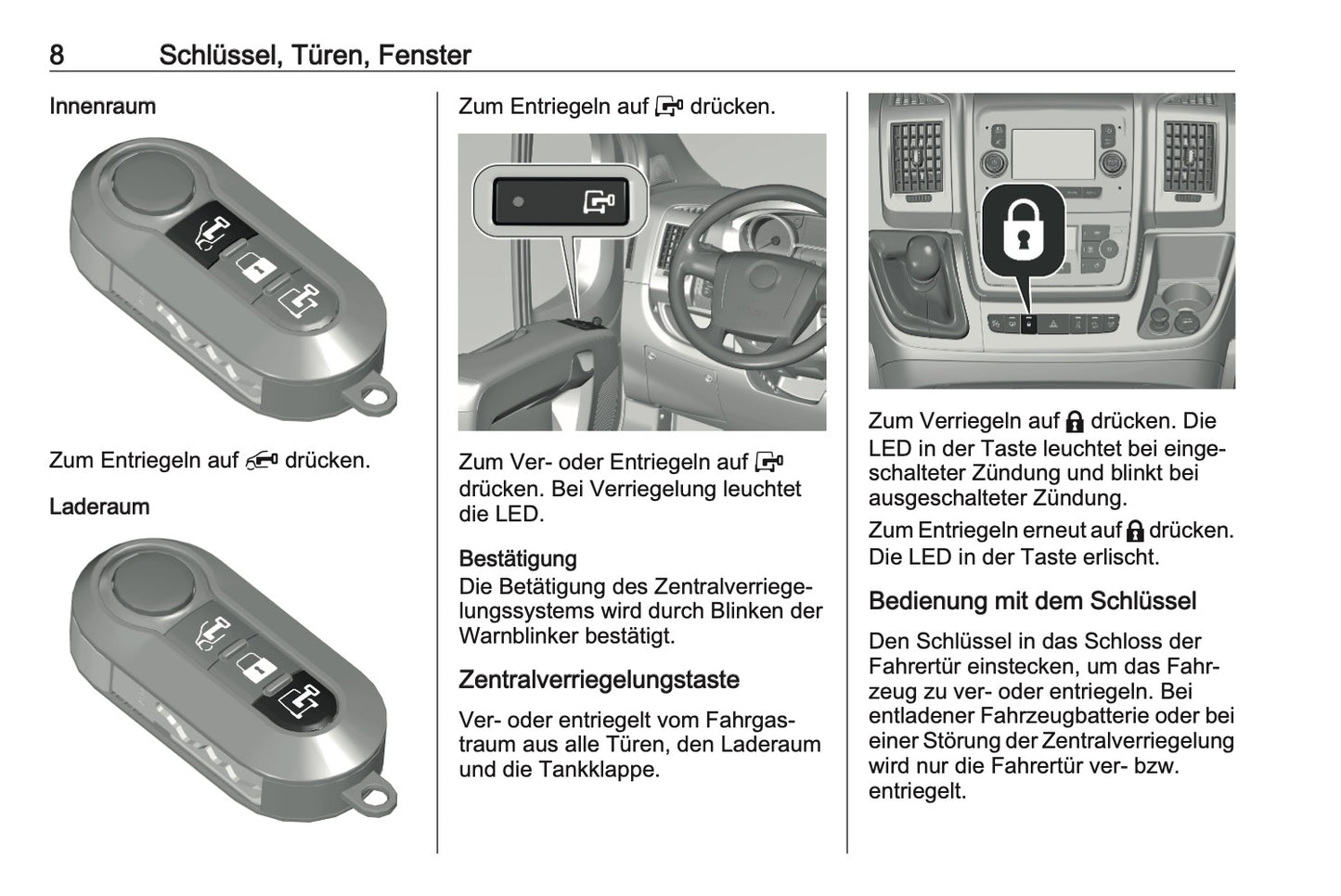 2023-2024 Opel Movano Owner's Manual | German