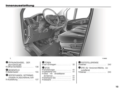 2025 Opel Movano Owner's Manual | German
