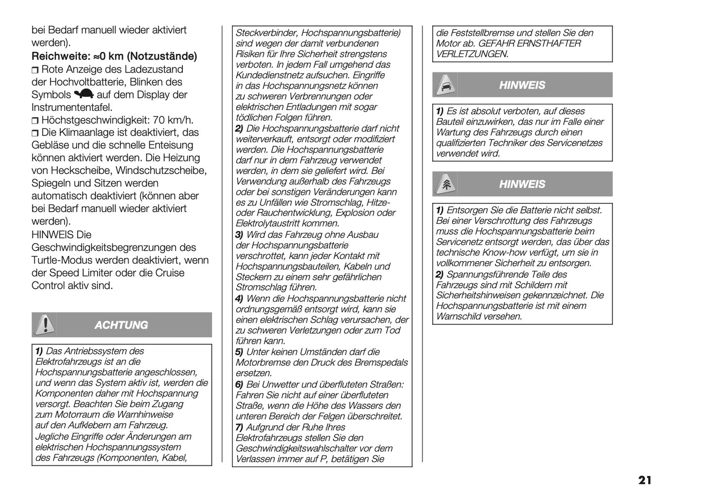 2025 Opel Movano Owner's Manual | German