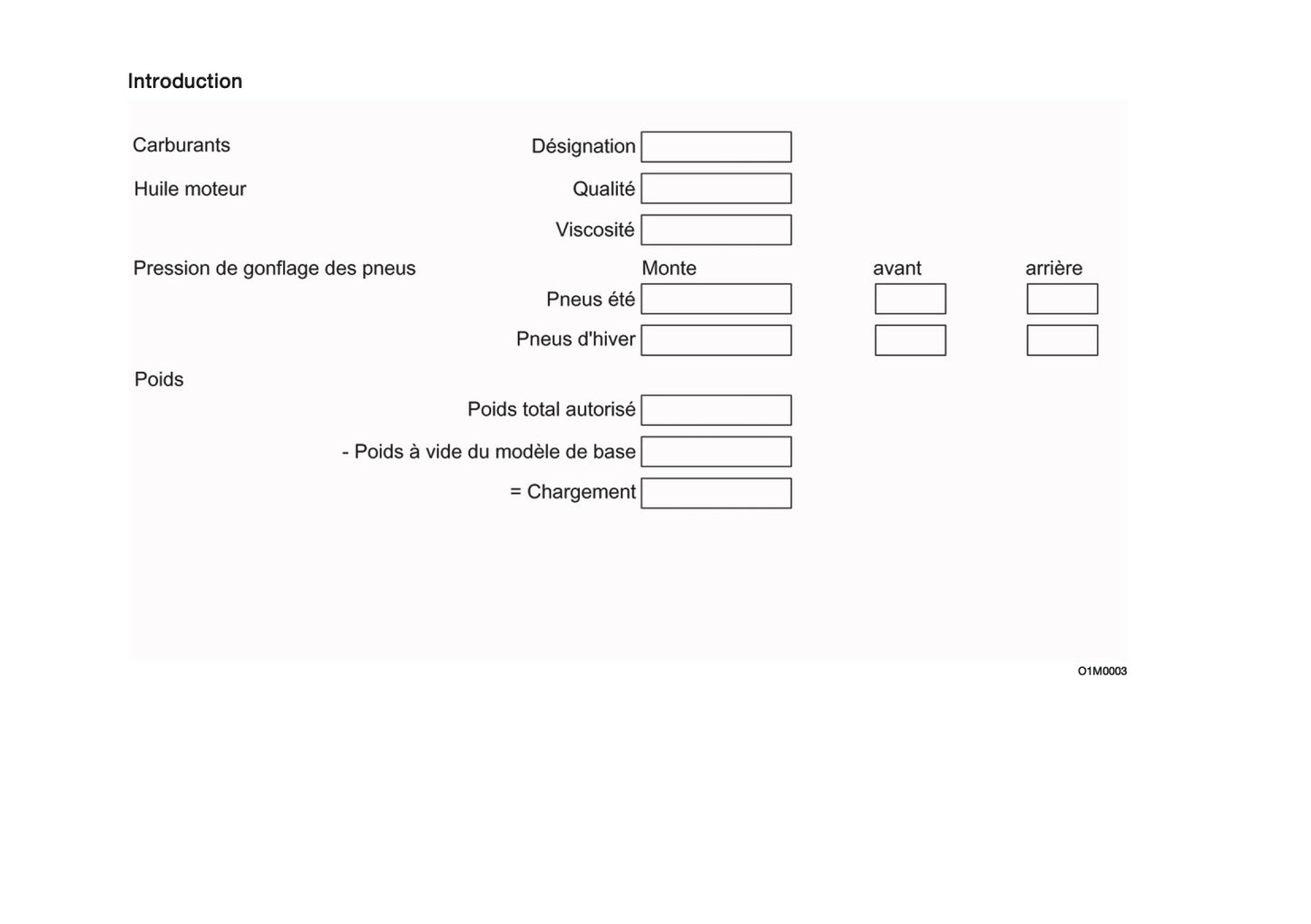 2025 Opel Movano Owner's Manual | French