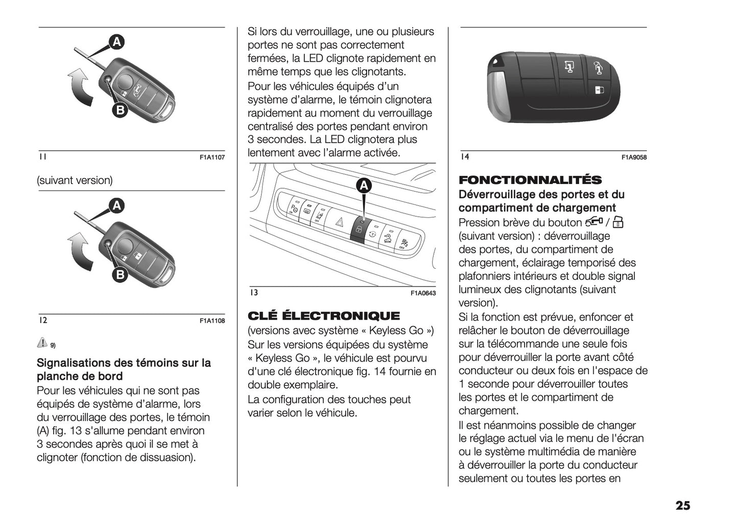 2025 Opel Movano Owner's Manual | French