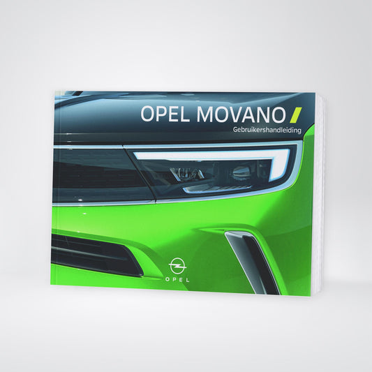2021-2022 Opel Movano Gebruikershandleiding | Nederlands