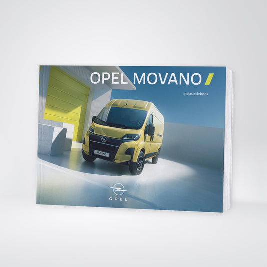 2025 Opel Movano Gebruikershandleiding | Nederlands