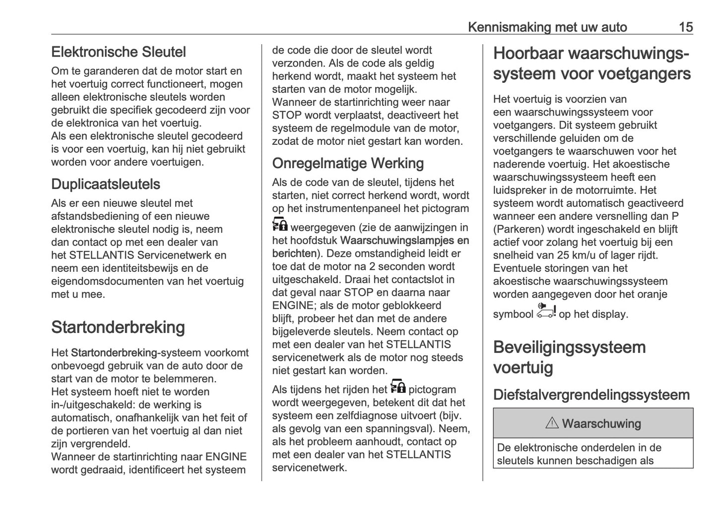 2026 Opel Movano Gebruikershandleiding | Nederlands