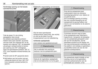 2026 Opel Movano Gebruikershandleiding | Nederlands