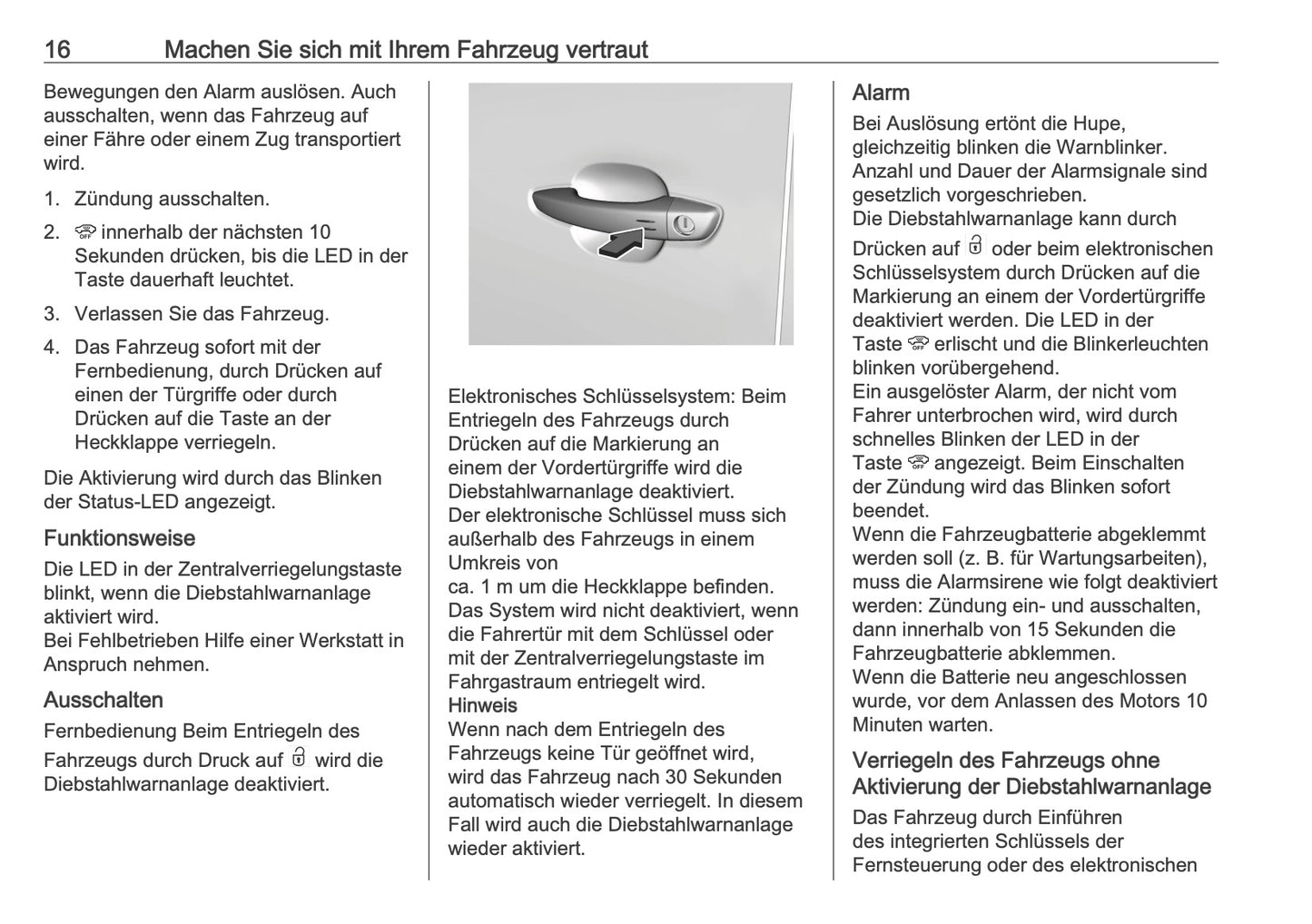 2025-2026 Opel Vivaro Owner's Manual | German