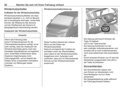 2025-2026 Opel Vivaro Owner's Manual | German