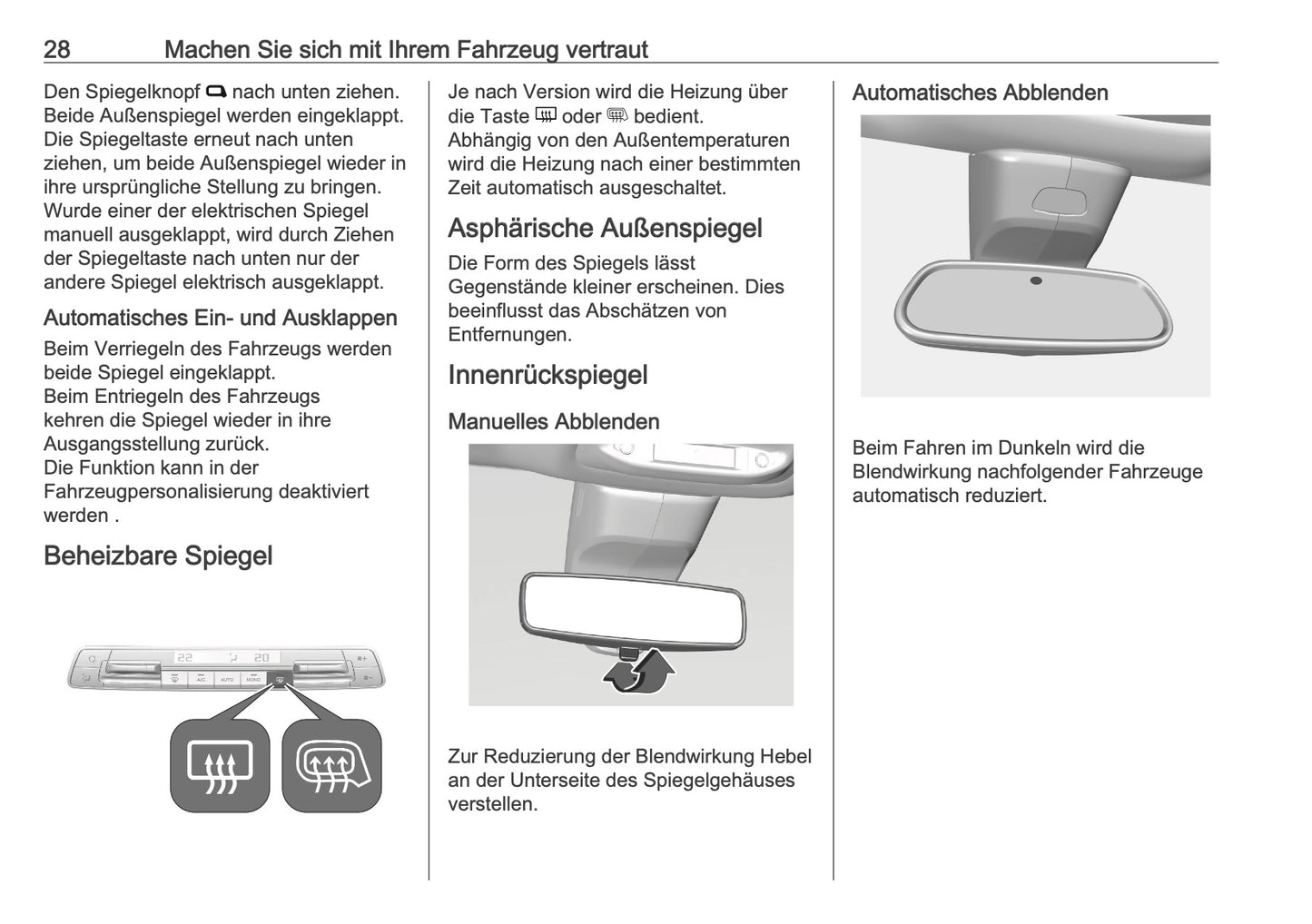 2025-2026 Opel Vivaro Owner's Manual | German