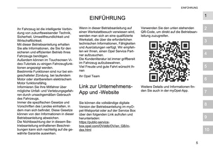 2026 Opel Vivaro Owner's Manual | German