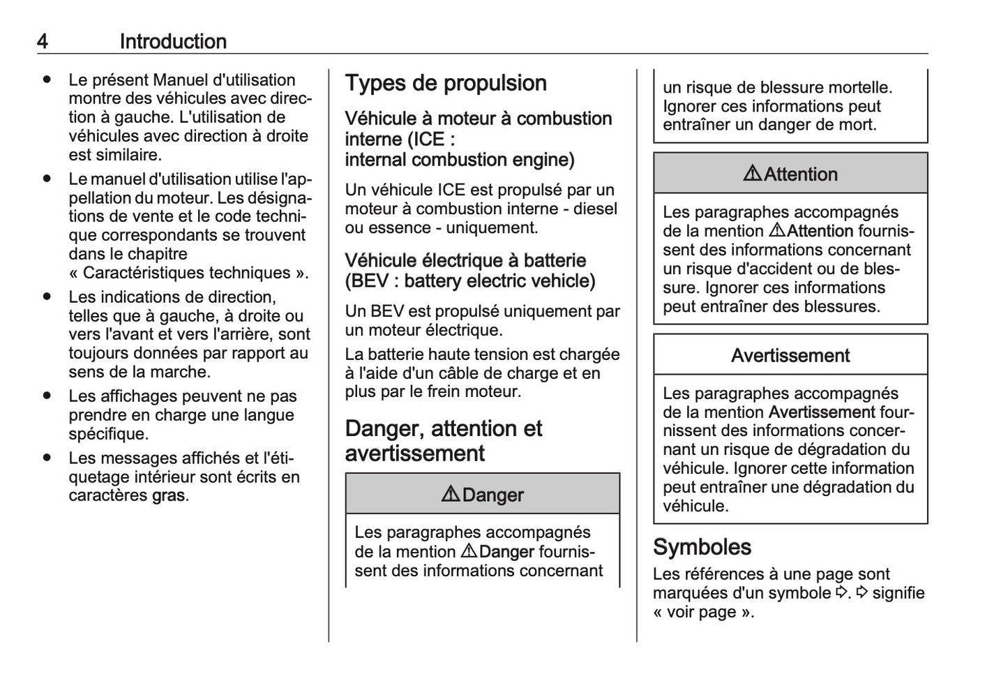 2023-2024 Opel Vivaro Manuel du propriétaire | Français