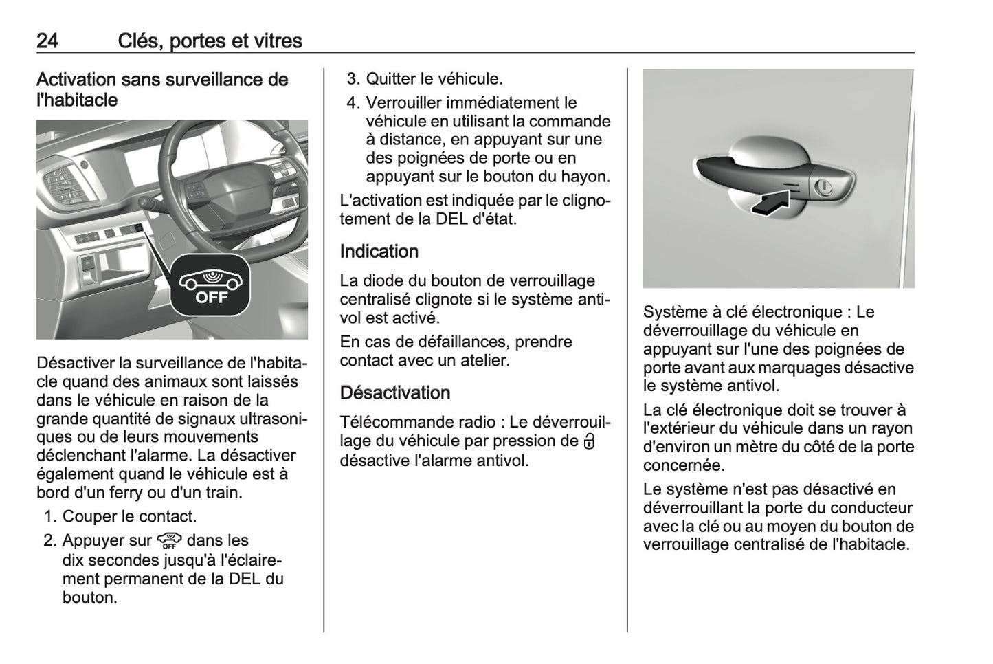 2024-2025 Opel Vivaro Owner's Manual | French