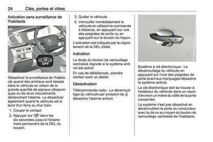 2024-2025 Opel Vivaro Owner's Manual | French