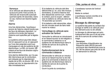 2024-2025 Opel Vivaro Owner's Manual | French