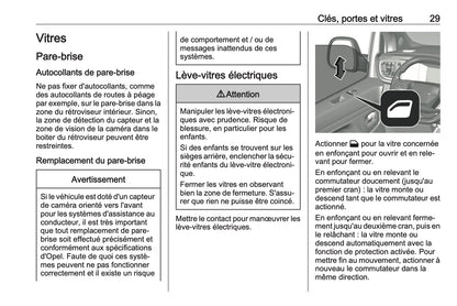 2024-2025 Opel Vivaro Owner's Manual | French