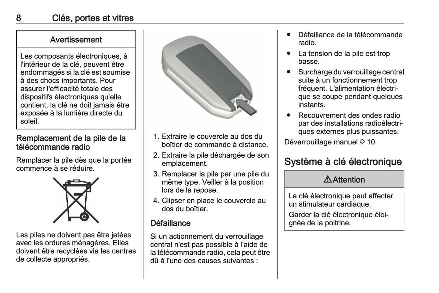 2024-2025 Opel Vivaro Owner's Manual | French