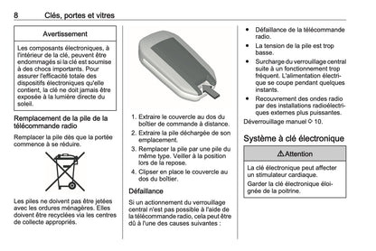 2024-2025 Opel Vivaro Owner's Manual | French