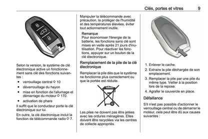 2024-2025 Opel Vivaro Owner's Manual | French