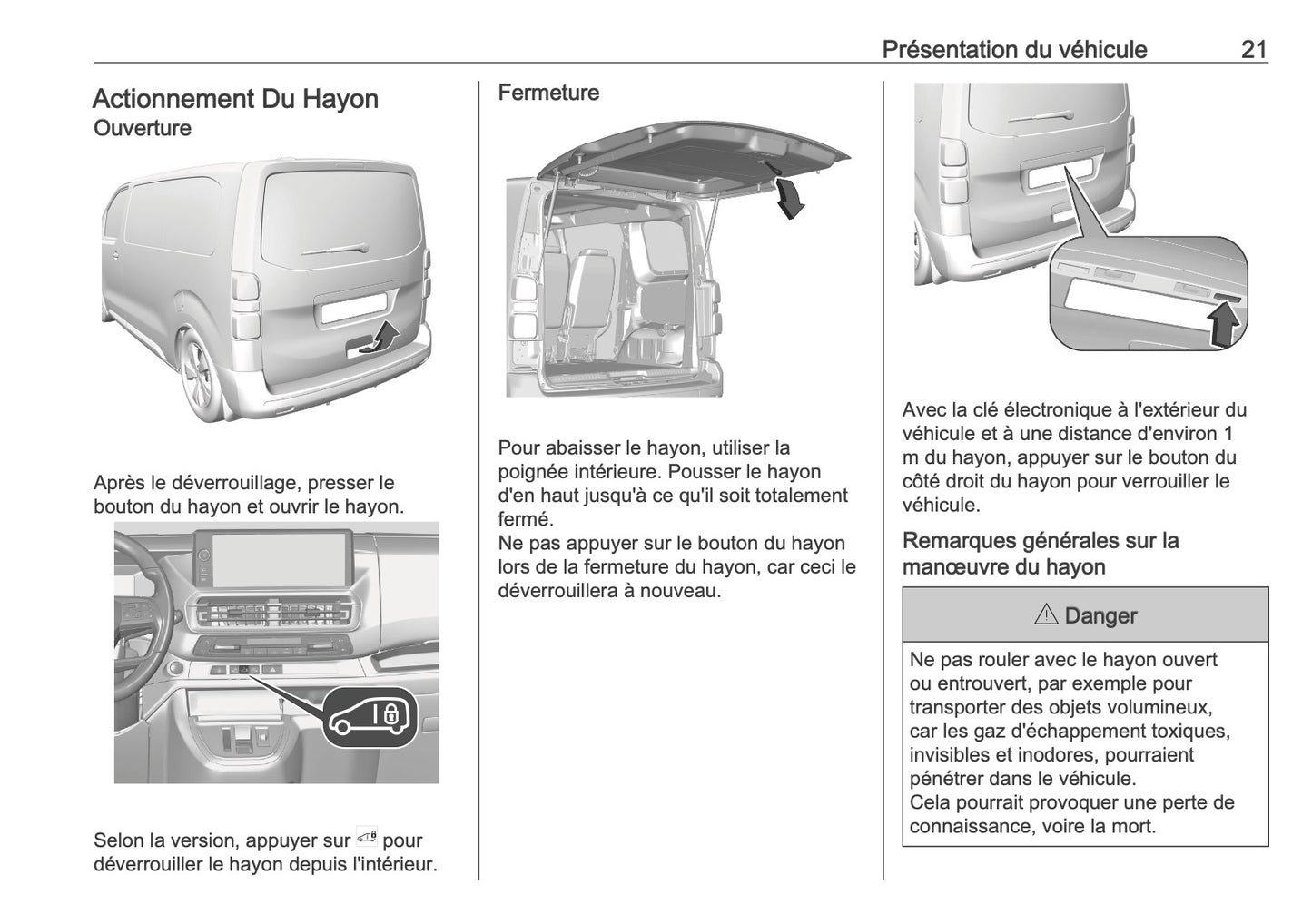 2025-2026 Opel Vivaro Manuel du propriétaire | Français