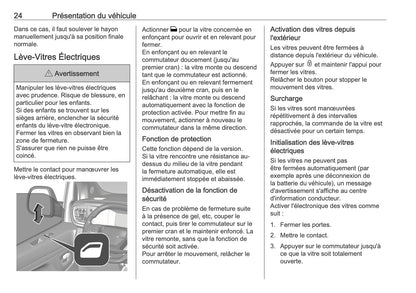 2025-2026 Opel Vivaro Manuel du propriétaire | Français