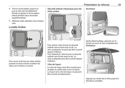 2025-2026 Opel Vivaro Manuel du propriétaire | Français