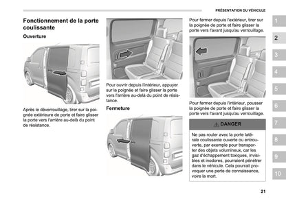 2026 Opel Vivaro Owner's Manual | French