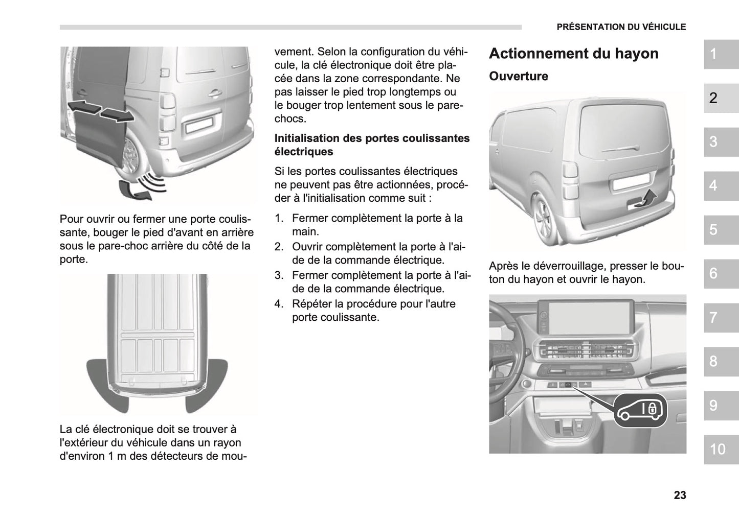 2026 Opel Vivaro Owner's Manual | French