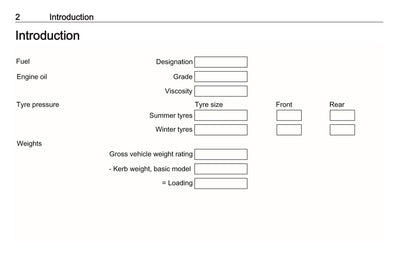 2024-2025 Opel Vivaro Owner's Manual | English