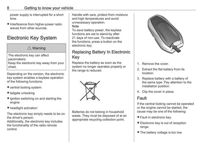 2025-2026 Opel Vivaro Owner's Manual | English