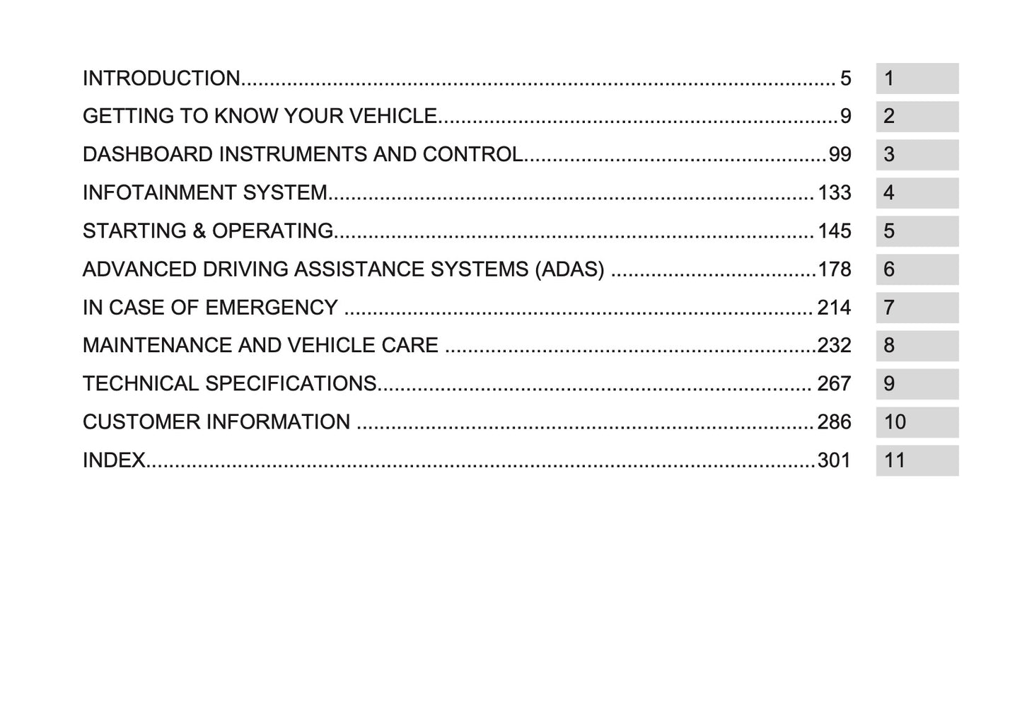 2026 Opel Vivaro Owner's Manual | English