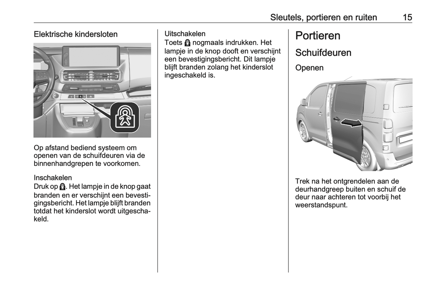 2023-2024 Opel Vivaro Gebruikershandleiding | Nederlands